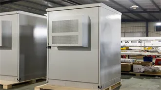 Outdoor power supply for small households