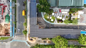 Can cardboard be used to generate solar power 