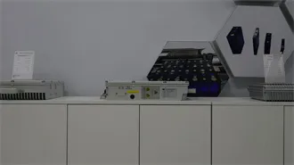 Where do communication base station batteries transmit signals 