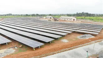 Plant solar photovoltaic panels