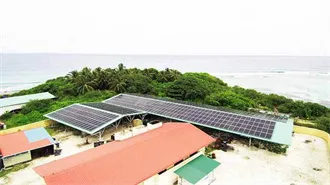 Mini base station integrated photovoltaic power generation