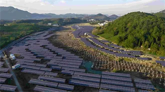 Principle of photovoltaic panel power generation and grid connection