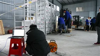 Solar battery cabinet includes