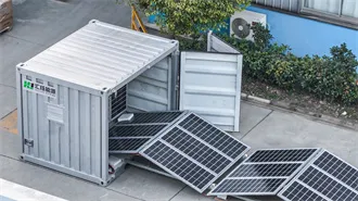 Portable power supply lead-acid battery charging - MyPaarl Utility Energy Storage Infrastructure