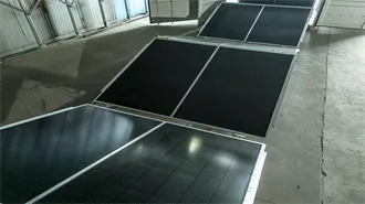 Used batteries to generate solar power