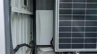 Bridge User Outdoor Communication Cabinet 80kWh - MyPaarl Utility Energy Storage Infrastructure