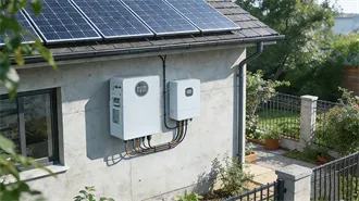 Is a solar photovoltaic pool a flow battery 