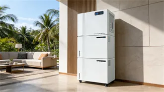 Large Capacity Microgrid Energy Storage Battery Cabinet for Wastewater Treatment Plants