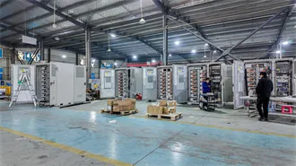 Energy storage equipment connected to low voltage and high voltage - MyPaarl Utility Energy Storage Infrastructure