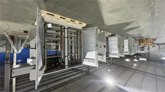 Seven lithium battery packs - MyPaarl Utility Energy Storage Infrastructure