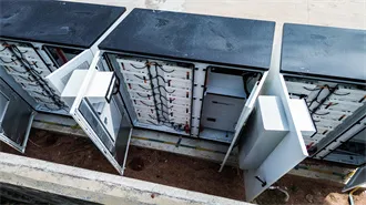 Photovoltaic energy storage for mining