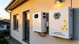 Energy storage components to store solar energy