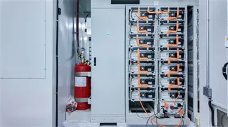 What is the information content of the energy storage equipment site 