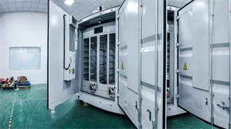 Double glass module agricultural greenhouse