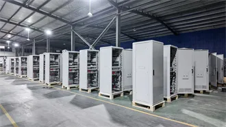 Communication base station solar panel case - MyPaarl Utility Energy Storage Infrastructure