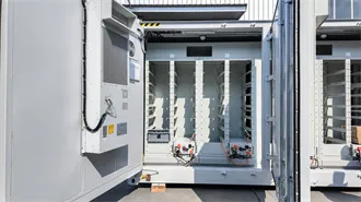 Containerized lithium battery power supply - MyPaarl Utility Energy Storage Infrastructure