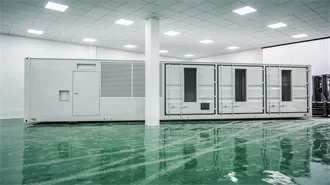 Outdoor safety distance of energy storage cabinet