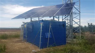 Photovoltaic red and black wires into the inverter