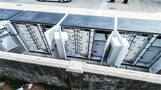 A photovoltaic panel connected to a light