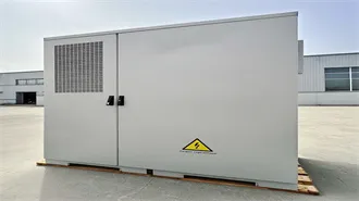 Estonia Large Smart Park Energy Storage Cabinet