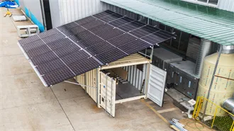 Solar Power Wireless Onsite Energy Installation - MyPaarl Utility Energy Storage Infrastructure