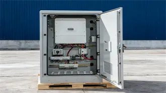 Wind power generation system in Lyon France