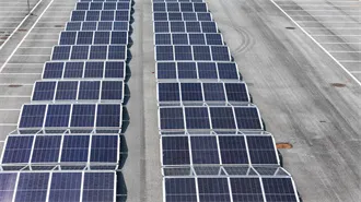 Bromine zinc solar container battery