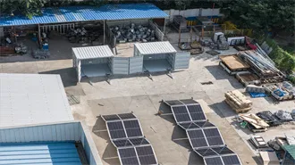 Solar power with grid backup in Netherlands