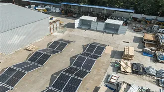 Solar thermal power station energy storage temperature