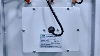 Lithium battery energy storage container test project