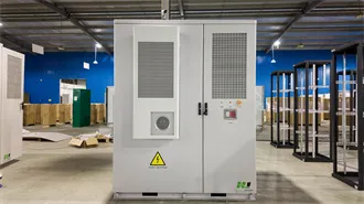 Principle of energy storage container fire protection system