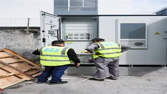 Nassau solar energy storage charging station