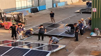 Solar power generation power cuts