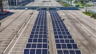 11 grid photovoltaic panel