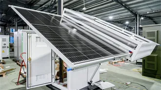 545 photovoltaic panel power generation conversion