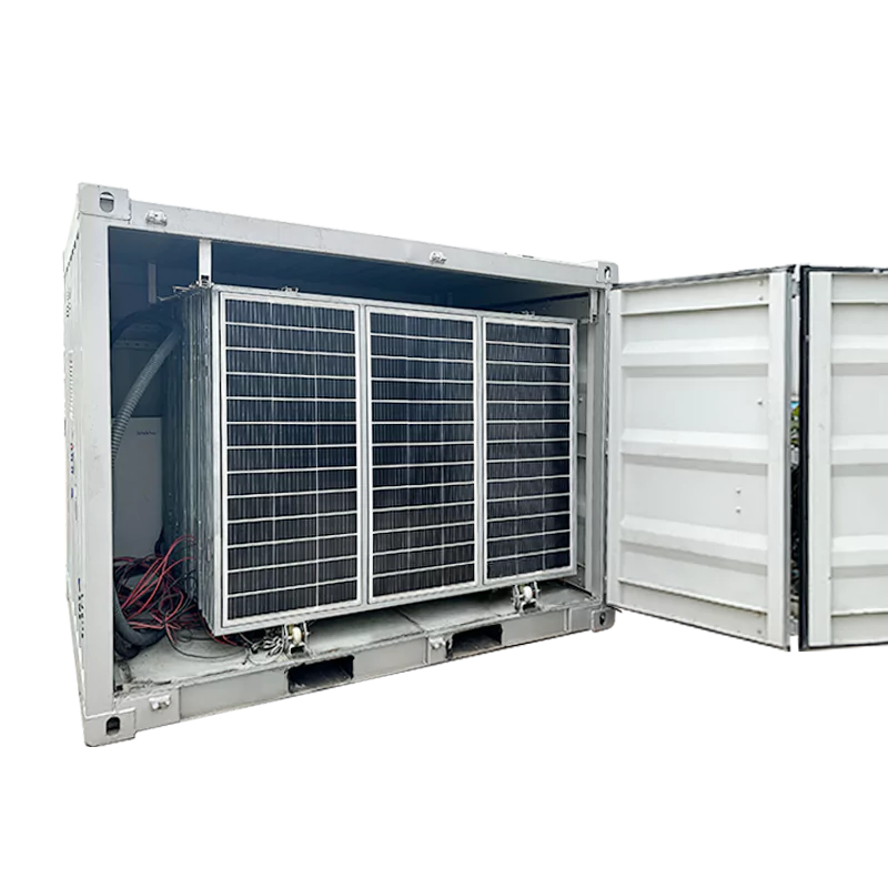 Foldable PV power cabin for off‑grid and weak‑grid applications